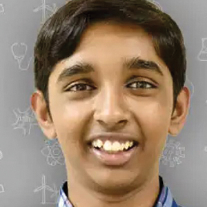 Sirish Subash named “America’s Top Young Scientist” in a competition