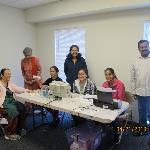 Health information in three languages at 39th SAI Health Fair