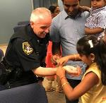 Dunwoody Police Department are invited to celebrate Raksha Bandhan