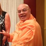 Swami Adhyatmananda and District Governor speak at Rotary  Club of Emory Druid Hills annual banquet