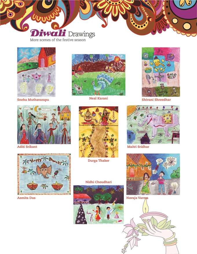 Diwali Poster Drawings 2023: Easy and Simple Diwali Posters and Drawing  Ideas for Kids