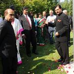 Rose petals and plans for India’s future mark Independence Day observance at Indian Consulate in Atlanta